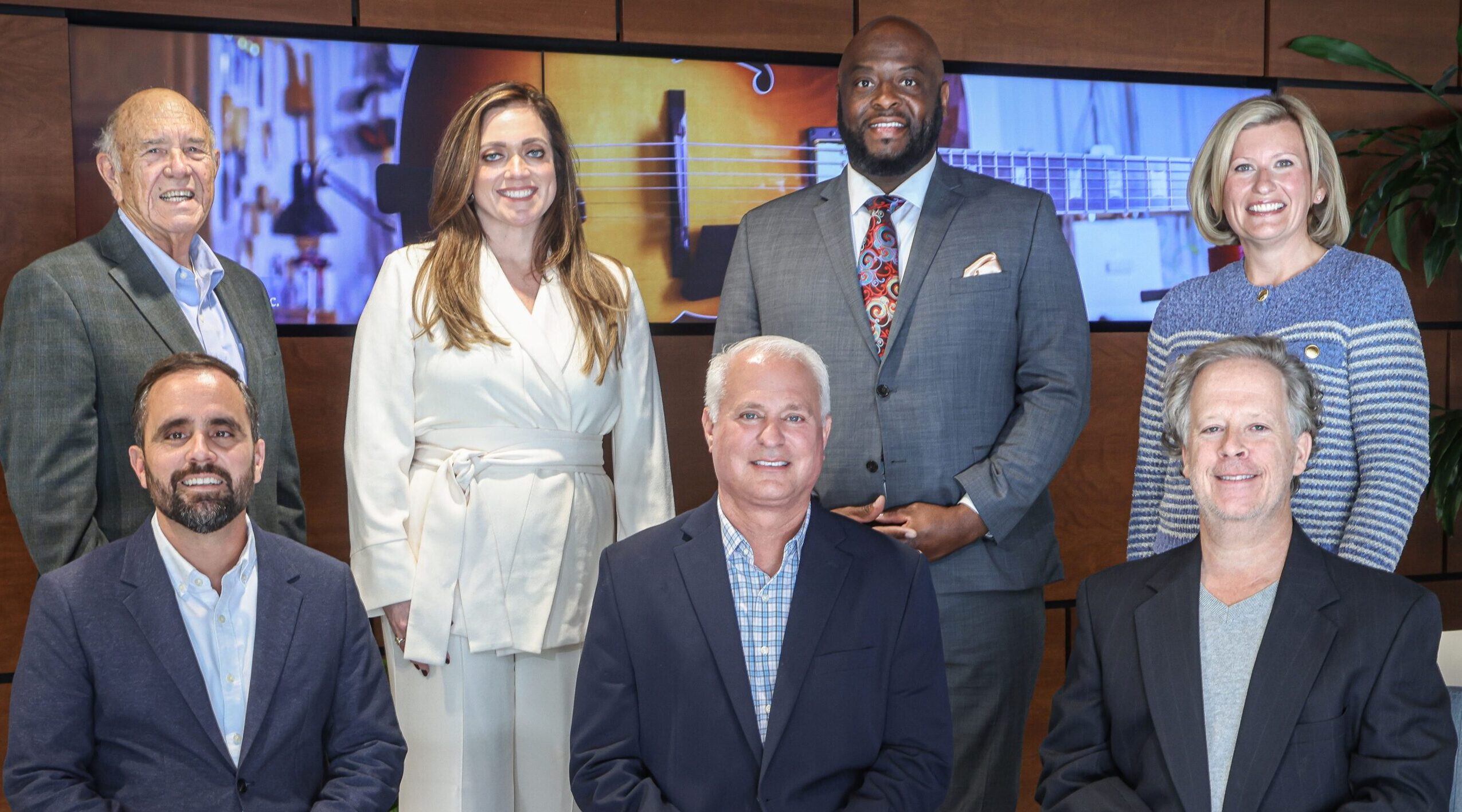 Pictured seating left to right: Brent Stubbs, William Mock, Mark Bennett. 2nd row: Rachel Thompson, Doug Lambert, Marcus Mc Cray and Trisha Boyett. Not pictured: James Rogers, Philip Williams.
